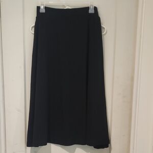 Pact Classic Black A-Line Skirt
